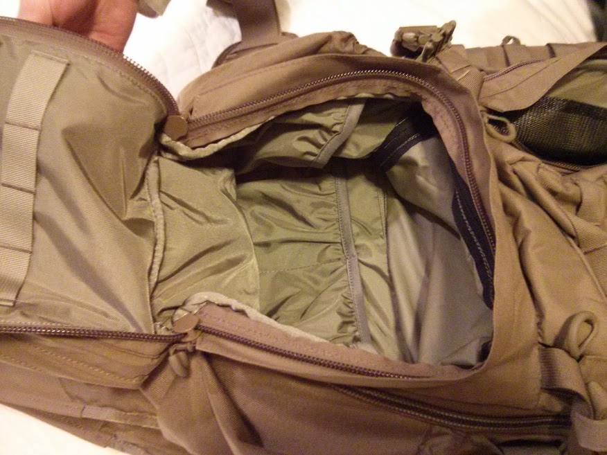 Bottom compartment of Eberlestock G4