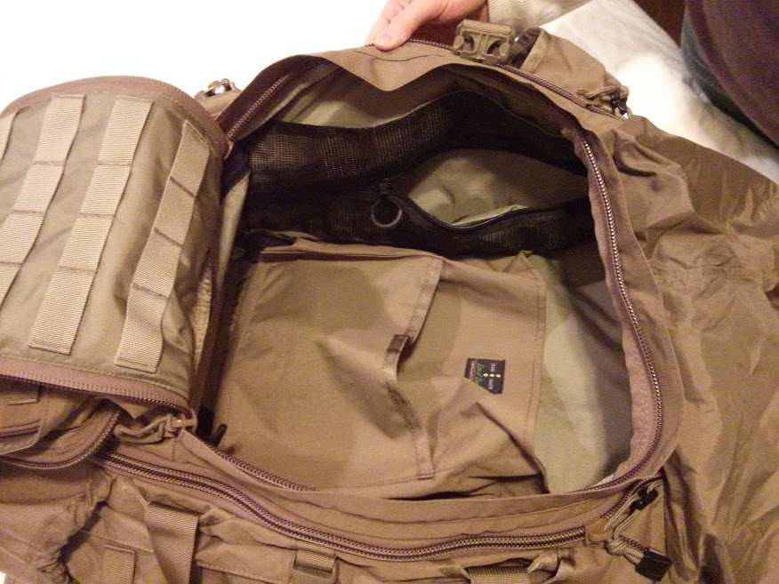 Top compartment of Eberlestock G4